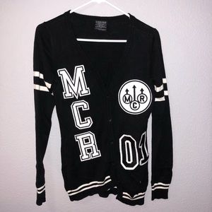 MCR Patch Cardigan Sweater